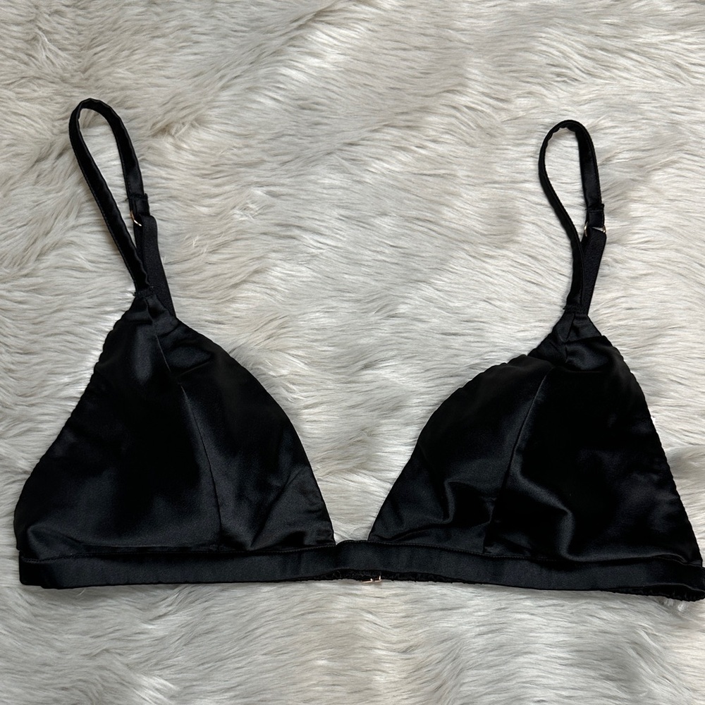 Victoria’s Secret Satin Triangle Bra